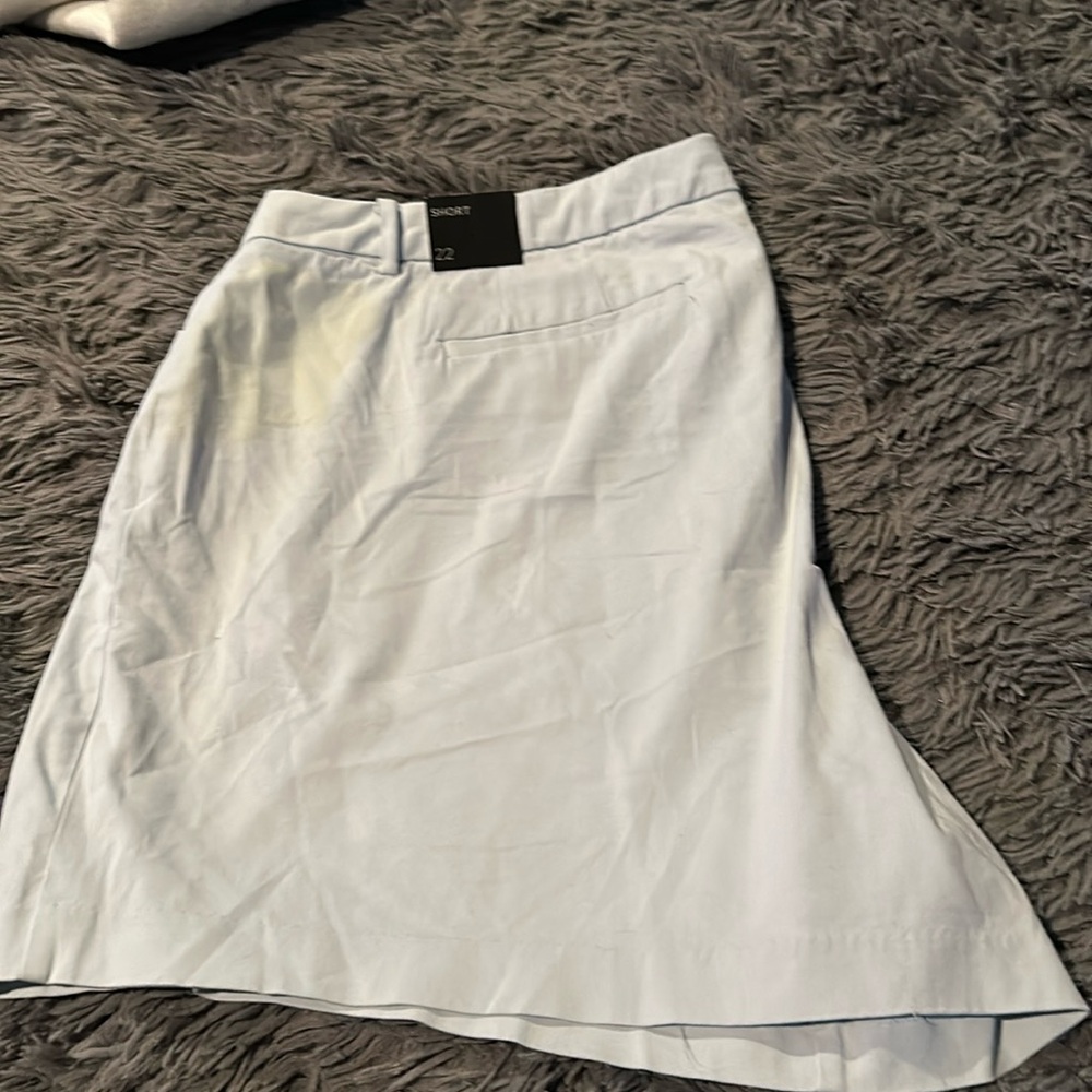 Light blue shorts